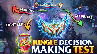 how to actually win every game ultimate jungle decision making test