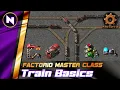 Getting Started with TRAINS SIGNALS - Everything You Need To Know Factorio How-to