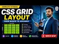 CSS Grid Layout Full Tutorial Grid Model repeat auto-fill auto-fit fr Unit Gap Properties