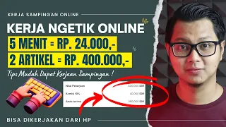 Download Kerja Ngetik Online Terbaru, Cara Menghasilkan Uang Dari Internet Dengan Kerja Sampingan Online ! MP3