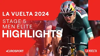 ELECTRIFYING SPRINT! 🔥 | La Vuelta a España Stage 5 Highlights | Eurosport Cycling