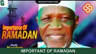 importance of ramadan sheikh muyideen ajani bello
