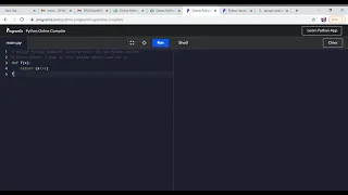 Online Python Compiler Interpreter Google Chrome 2021 03 31 00 24 55
