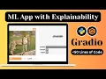 ML Web App with Explainability using Gradio Python Tutorial
