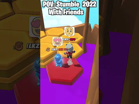 honey drop with friends #stumblecreatorsworldcup #stumbleguys
