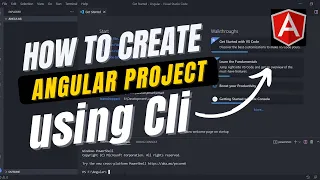 How to Create an Angular Project Angular 13 latest version VS Code