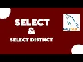 select and select distinct TUTORIAL MYSQL