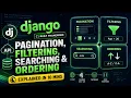 Django REST Framework Pagination Filtering Ordering Explained in 10 Minutes DRF Tutorial