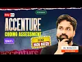 LIVE Accenture Coding Assessment 2026 Frontend Backend DBMS Recently Asked Questions