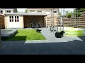 Download Lagu Maltipoo hond Bobby speelt met onze kat Jinks in de tuin