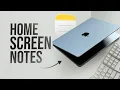 How Do I Pin a Note to My Mac Home Screen