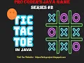 Tic Tac Toe Game in Java in 5 minutes How to build Tic Tac Toe Game in java