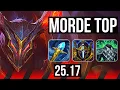 MORDEKAISER vs FIORA TOP 12 Dominating NA Challenger 25 17