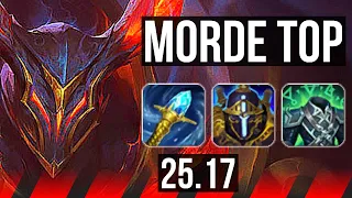 MORDEKAISER vs FIORA TOP 12 Dominating NA Challenger 25 17