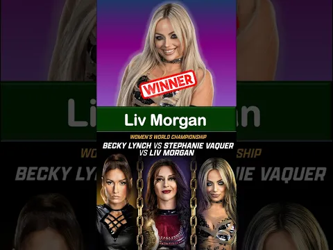 WWE Money in the Bank 2026 Winners #MITB2026