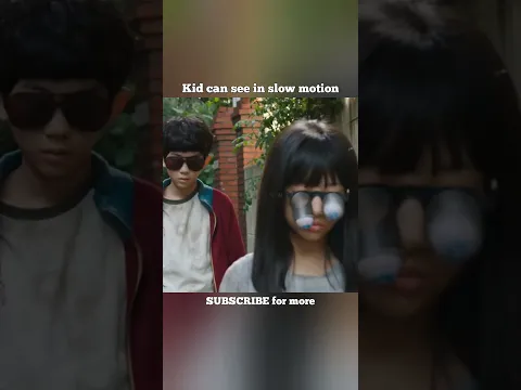 Kid can see in slow motion | #shorts #movie