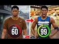 ANTHONY EDWARDS BUILD 60 OVR to 99 OVR in 1 No Money Spent on NBA 2K26