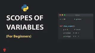 Python Local VS Global Variables in 7 minutes For beginners