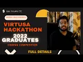 VIRTUSA Hackathon PPO Neural Hack Season 5 2022 Batch Coding Competition