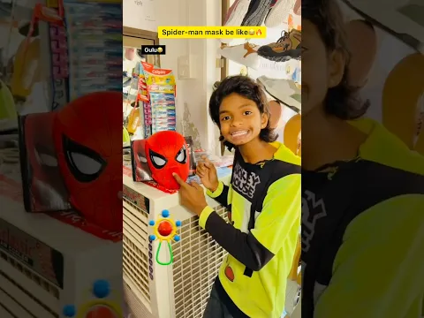 Spider-man mask aur chota bhai👺🕷️| Indian family😂|| #shorts #indian #relatable #spiderman #funny