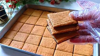 هتقومي حالا تعمليه وبالطريقه الجديده لازم تجربيه بسكوت الصاج الواحد دايب وبدون تكلفه وبطعم من الاخر 