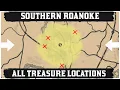 ALL Southern Roanoke Treasure Map Locations