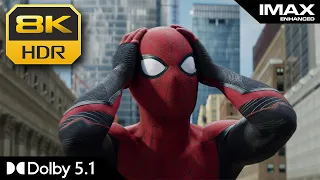 8k hdr imax opening scene spider man no way home dolby 5 1