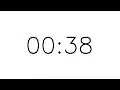 38-Second Countdown Timer with Alarm