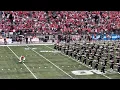 Buckeye Battle Cry Ohio State Marching Band OSU vs Notre Dame football game halftime show 2022