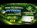 Anaconda Installation First Python Program Python L2 Beginner Friendly