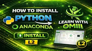 Anaconda Installation First Python Program Python L2 Beginner Friendly