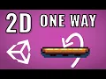 Unity 2D One Way Platforms