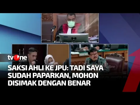 JPU dan Ahli Saling Selak di Sela-Sela Persidangan