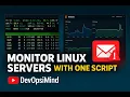 Automate Linux Health Checks with One Script Email Alerts Included