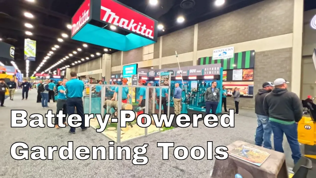 Makita battery-powered gardening tools / Equip Expo 2022 in Louisville Kentucky