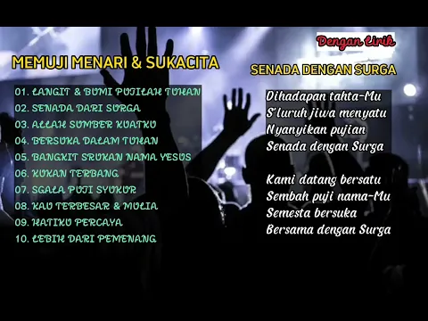 Download MP3 MENYANYI , MENARI DAN SUKACITA || Pujian Rohani Dengan Lirik || Pujian Sukacita