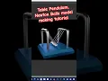 Table Pendulum Newton Balls model making tutorial