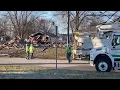 Aftermath of house explosion in Waterloo