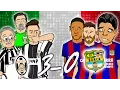 3-0 Juventus vs Barcelona Champions League 2017 Quarter Final 1st Leg Parody