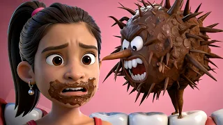 Escove o Dentinho 🪥✨ Música Infantil Educativa 3D