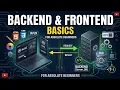 Backend Development Explained Backend Frontend Basics for Absolute Beginners BDT Tutorials