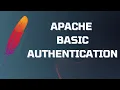 Apache basic authentication authorization