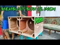 TUTORIAL MEMBUAT BOX 12 INCH DOUBLE MODEL PLANAR PLUS UKURANNYA #OkeBosKu