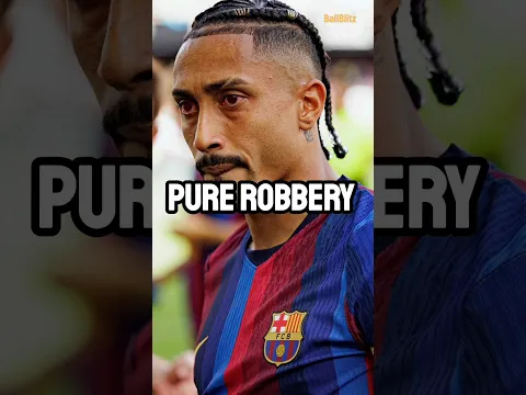 The Ballon d'Or unfairly left Raphinha out of the Top 30! 🤬💔