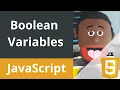 JavaScript intro to boolean variables