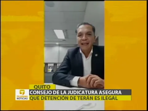 Consejo de la judicatura asegura que detención de Terán es ilegal
