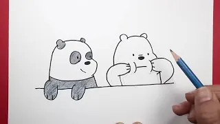 رسم الدببة كيف ترسم الدب بالخطوات Drawing Bears 