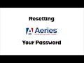 SMCHS - Resetting your Aeries Password