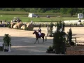 Brandon Gibson Jus d O in the USHJA International Hunter Derby at Upperville Handy Round