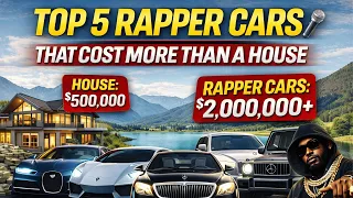 top 5 rapper cars that cost more than a house